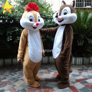 Funtoys CE Chip y Dale ardilla mascota disfraz Animal dibujos animados <span class=keywords><strong>Anime</strong></span> <span class=keywords><strong>Cosplay</strong></span> para adultos <span class=keywords><strong>Cosplay</strong></span> vestido <span class=keywords><strong>de</strong></span> lujo desfile Halloween - Product Image 3