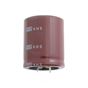 ตัวแทนจำหน่ายอย่างเป็นทางการ ตัวเก็บประจุอลูมิเนียม 560uF 20% 450V แบบ Snap-in รุ่น EKHS451VSN561MQ60S - Product Image 1