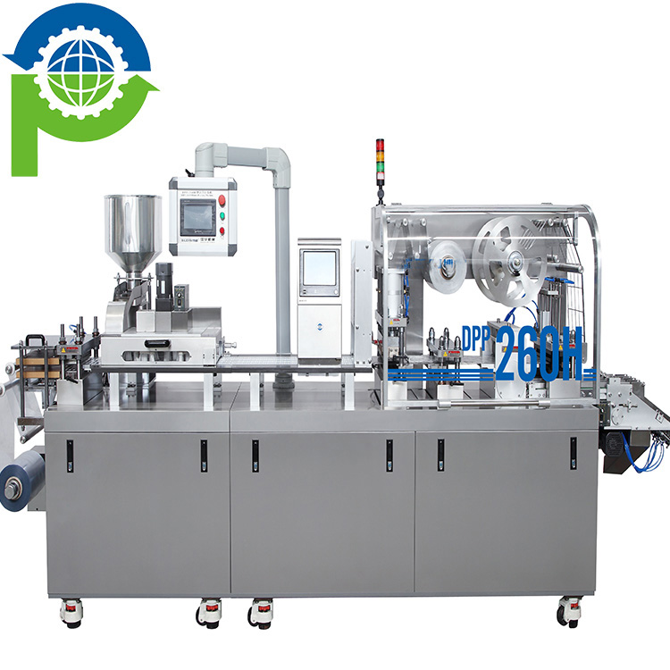 DPP-260H фармацевтические Автоматические Алюминиевые Пластиковые пилюля коврики для мышки из мягким гелем с капсулы таблетки блистерной упаковочной машины