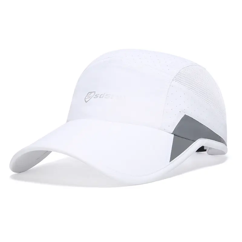 Gorras Custom Boutique Handelsmarke und Logo Gedruckt 100% Polyester Sportliche Sport kappen Quick Dry Fit Cap Hut
