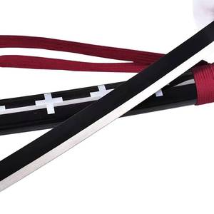 Espada Katana Real de 45 cm de One Piece, Réplica de Arma para Niños, Cuchillo Samurai Miniatura de Trafalgar Law Kikokou - Product Image 6
