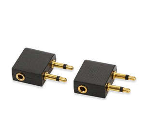 محول سماعات أذن بمقبس 3.5 ملم، موصل محول للسماعات للاستخدام في الطائرات والسفر - Product Image 3