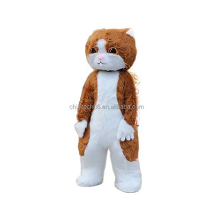 Disfraz inflable de gato de dibujos animados, muñeco andante con movimiento, ropa para ambiente festivo en <span class=keywords><strong>internet</strong></span>, disfraz de gato para actuaciones. - Product Image 5