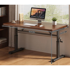 إطار مكتب قابل للتعديل يدويًا للوقوف والجلوس، أفضل مكتب للوقوف متين وقوي - Product Image 2