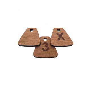 Egret Khăn Trùm Đầu Câu Lạc Bộ Golf Thẻ Số Chống Thấm Nước Vải Bạt Làm Theo Yêu Cầu Trống Khăn Trùm Đầu Bằng Gỗ Golf Fairway - Product Image 6