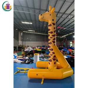 Défi adulte en plein <span class=keywords><strong>air</strong></span> jeux de carnaval marteau gonflable haut attaquant girafe Smash <span class=keywords><strong>Hit</strong></span> jeu gonflable attaquant à vendre - Product Image 5