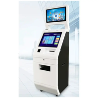 Kiosque financier Auto numérisation et impression Lecteur de carte de crédit Caméra ATM Machine Kiosques de paiement