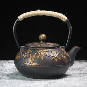 <span class=keywords><strong>Teiera</strong></span> in Ghisa Stile Japandi 800ml Tetsubin Giapponese con Infusore Interno Smaltato Resistente al Calore <span class=keywords><strong>per</strong></span> Piano Cottura - Product Image 2