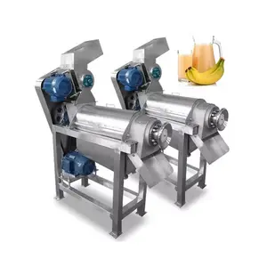 Máquina extractora de jugo vegetal de acero inoxidable, máquina para hacer jugo de pulpa de fruta