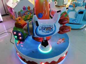 Precio de Fábrica, Parque Infantil Interior y Exterior para Niños, Mini Carrusel de 3 Plazas en Venta - Product Image 5