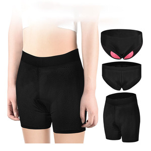 <span class=keywords><strong>Sous</strong></span>-vêtements de cyclisme <span class=keywords><strong>pour</strong></span> femmes avec coussin en gel 3D respirant en maille <span class=keywords><strong>pour</strong></span> le vélo de route, le yoga et les trajets quotidiens. - Product Image 1