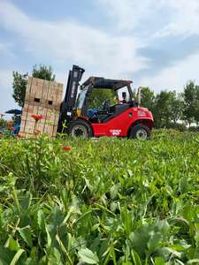 מלגזה חדשה מדגם OLINMAN דיזל H30 עם כושר נשיאה של 3000 ק\\\"ג, הנעה 4X4,  הפעלה בישיבה ואחריות לשנה. - Product Image 6