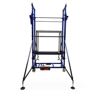 Professional Moving Easily Electric Scaffold Lift Mini Electric <b>Scaffolding</b> Lift and Fold Electric Lifting Scaffold Portable - Product Image 5