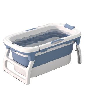 Baignoire portable multifonctionnelle de grande <span class=keywords><strong>taille</strong></span>, matériau TPE pliable autoportant, matériau PP avec détection de température de trempage - Product Image 2