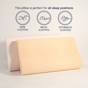 Oreiller de sommeil pour adultes au design personnalisable, en silicone de qualité <span class=keywords><strong>alimentaire</strong></span>, respirant, anti-acariens, hypoallergénique, lavable - Product Image 2