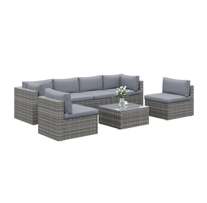 Ensemble de meubles de patio au design moderne, durable et élégant, parfait pour se détendre dans votre espace extérieur, en provenance du Vietnam. - Product Image 1