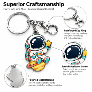 Factory Design Logo Customized Metal Key Chain Gold Plated 2D 3D Plants Animal Cute Keyring Custom Hard Soft Enamel Keychain - Product Image 5