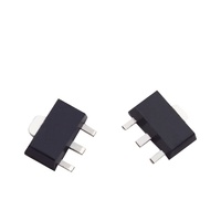 Transistor en silicium NPN CXT5551 SOT-89 160V 600mA à montage en surface