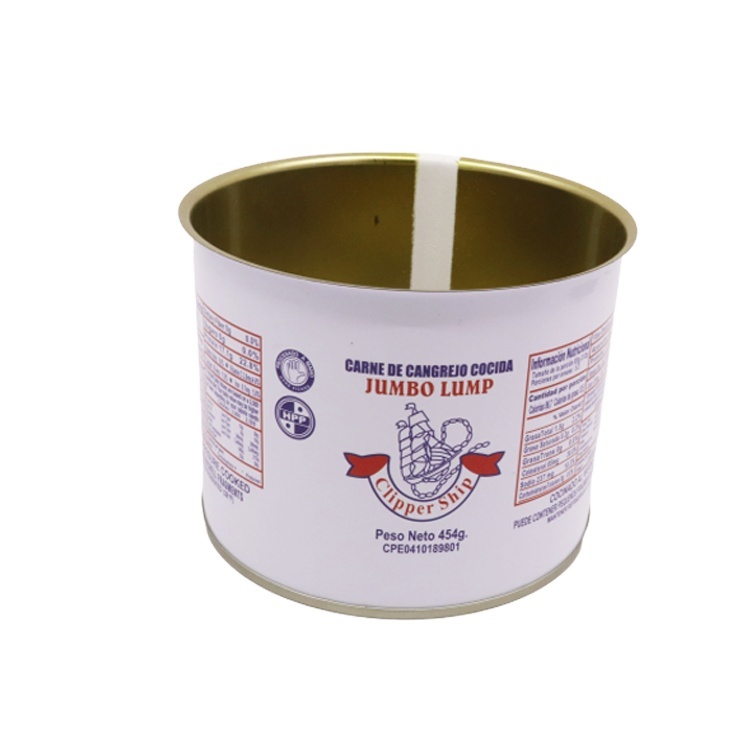 Custom Printed Metal Tin Cans 200g