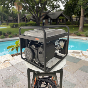 เครื่องกำเนิดไฟฟ้าแบบพกพาของจีน 220V ไฟฟ้า 10kw 8500w 3000w 5kw ดีเซล เบนซิน สำหรับใช้ในบ้าน - Product Image 1
