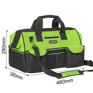 <span class=keywords><strong>Sac</strong></span> de Travail Durable de 18 Pouces, 600D, <span class=keywords><strong>pour</strong></span> Peintres, Charpentiers et Constructeurs, Fermeture à Glissière Robuste, Poignée Renforcée, <span class=keywords><strong>Sac</strong></span> Fourre-Tout <span class=keywords><strong>pour</strong></span> Outil, Grande Porte - Product Image 5