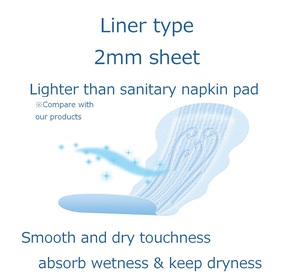 Smooth 2mm Sheet Panty <b>Liner</b> Private Label Women Feminine Personal Hygiene Products - Product Image 6