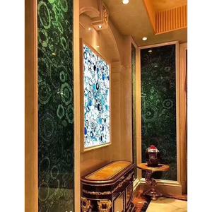 욕실 세면대 상판 및 대리석 바닥 타일용 고급 천연 녹색 말라카이트 마노 - Product Image 5