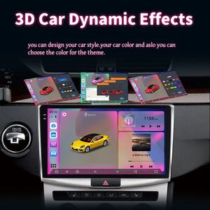 Autoradio Android 8 cœurs Qualcomm, écran IPS 4+64G, CarPlay/Android Auto, GPS, WiFi, FM, DSP, ventilateur de refroidissement - Product Image 3