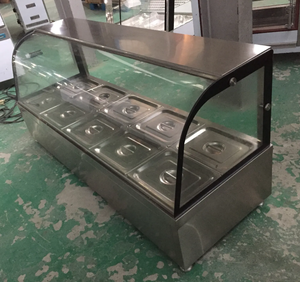 อุปกรณ์ครัวเชิงพาณิชย์ ร้านอาหาร เครื่อง Bain Marie ไฟฟ้า 10 ถาด สำหรับอุ่นอาหาร - Product Image 5