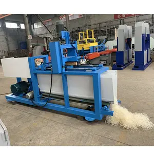 large stock of wood slab shaving machine roll wood wool machine for chicken bedding horse
