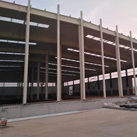Estructura de Acero Moderna para Garaje, Cobertizo, Instalación Fotovoltaica en Azoteas, Construcción Rápida, Protección Ambiental
