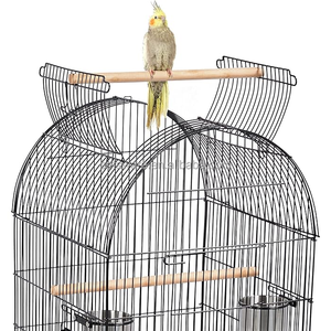 Büyük açık oyun üst papağan kafesi kuş kafesi bütçeleri Parakeets Lovebirds için kafes - Product Image 3