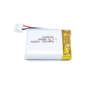 Lithium-ionen-batteriezelle 801350 3,7 v 500mah li ion batterie mit BMS - Product Image 5
