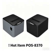 Imprimante thermique de reçus Uber-eats Door-dash, étiquettes de factures, feuilles de 3 pouces, USB pour caisse enregistreuse, applications de livraison de nourriture, en stock