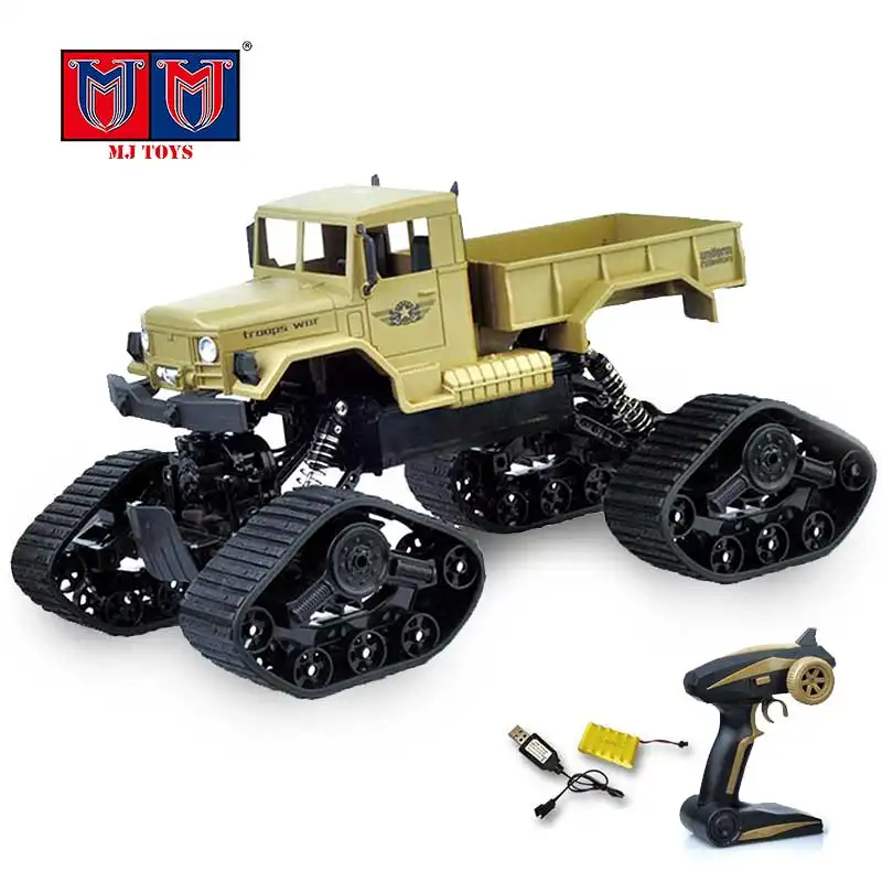 Xe Điều Khiển Vô Tuyến 1/12 4X4 Tùy Chỉnh Hàng Đầu Xe Ô Tô Đổ Bộ Đua Xe Leo Núi Quân Đội 4X4 Xe Tải Đồ Chơi Xe Jeep Hsp Bánh Xích Đá Điều Khiển Từ Xa