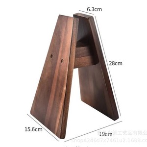 Portacuchillos magnético de madera de acacia, estante de almacenamiento de doble cara para la organización de cuchillos de cocina - Product Image 4