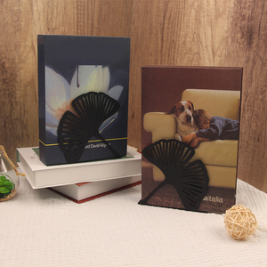 Ginkgo <b>Leaf</b> BookEnds for Bookend Shelves, <b>Book</b> Stopper Metal <b>Book</b> Ends for Home Office Heavy <b>Books</b> - Product Image 6