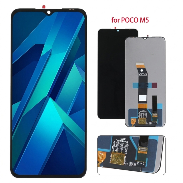 Wholesale Original LCD Screen for Poco M5 M5s Full Touch Digitizer Assembly Mobile Phone Display Replacement Parts LCD Display