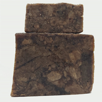 Savon Noir Africain de Fabrication, Soin de la Peau, Nettoyage en Profondeur, Dissolvant de Taches Sombres, Beauté Éclaircissante, Savons pour Visage et Corps, 100g