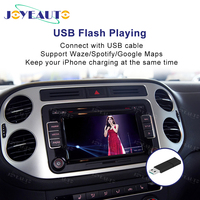 2012-2018 Lecteurs MP3/MP4 Golf/Tiguan/Teramont/Phideon avec fonction de liaison miroir de résolution 4K et garantie d'un an