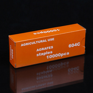 Agricultural <b>Staples</b> 604C 10000Pcs Metal Wire For Branch Binding Horticulture Use - Product Image 2