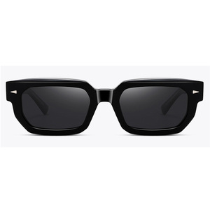 Gafas de montura dorada <span class=keywords><strong>retro</strong></span> de moda 2025 con lentes polarizadas Tac para hombres y mujeres - Product Image 3