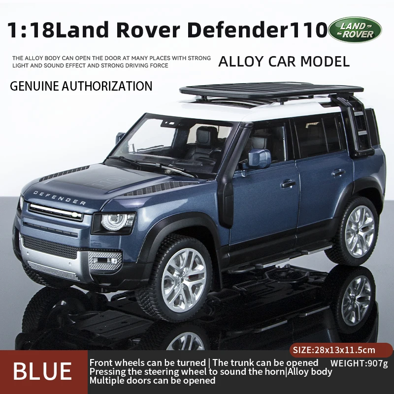 1/18 Defender 110 Blue