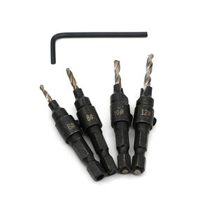 Juego de 4 Brocas para Madera Mycon Tools, con Punta Cónica y Vástago Hexagonal, Fabricante de Herramientas de Calidad - Product Image 2