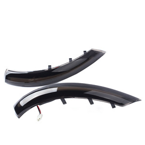 Luz LED Dinámica Negra para Espejo Retrovisor de Coche Autodragons, Luz Secuencial de Señal de Giro para Touareg 7L 2007-2010 - Product Image 4