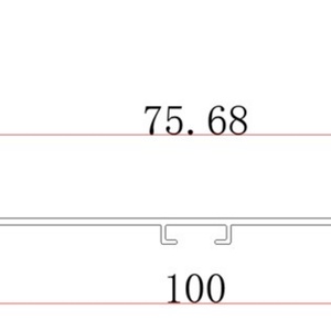 New Design 100*35 <b>Led</b> <b>Strip</b> Profile Linear <b>Light</b> Aluminum Profiles for Cob <b>Led</b> <b>Light</b> <b>Strip</b> Housing Channel 8ft Long Customizable - Product Image 6
