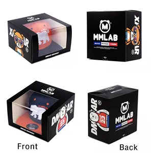 Packaging Boxes Paper Boxes Packaging Wholesale Custom Logo Printing Snapback Packaging Box Popular Hat Folding Box Baseball Sports Cap Paper Box With Clear Window