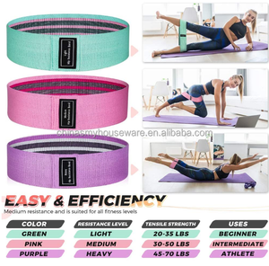 Wholesale Pull up Assist <b>Band</b> Fitness Strength Loop Power Exercise Hip Booty Fabric Yoga Eco-friendly <b>Resistance</b> <b>Bands</b> - Product Image 6