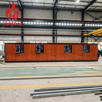 Maison mobile préfabriquée en acier, pliable et extensible, pour salon moderne, 2 chambres, hôtel, bureau, salle de sport