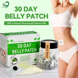 Chinaherbs Amazon Produits les plus vendus Marque privée Patch minceur pour l'abdomen Patch minceur pour le ventre Patch minceur au mugwort pour le nombril - Product Image 2